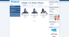 Desktop Screenshot of playco.cz