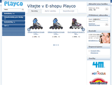 Tablet Screenshot of playco.cz